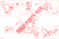 ELEKTRISCHE TEILE für Ducati Hypermotard 950 SP 2022