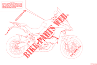 ETIKETTE für Ducati Multistrada V2 2023