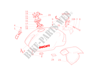 KRAFTSTOFFTANK für Ducati Monster S4 2002
